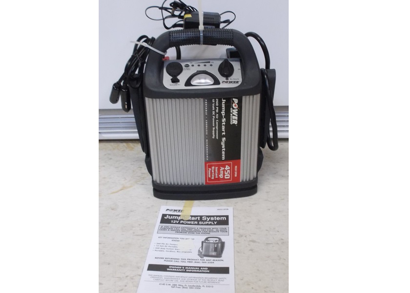 Portable Rechargeable Power Jump Start System