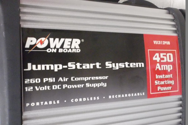 Portable Rechargeable Power Jump Start System