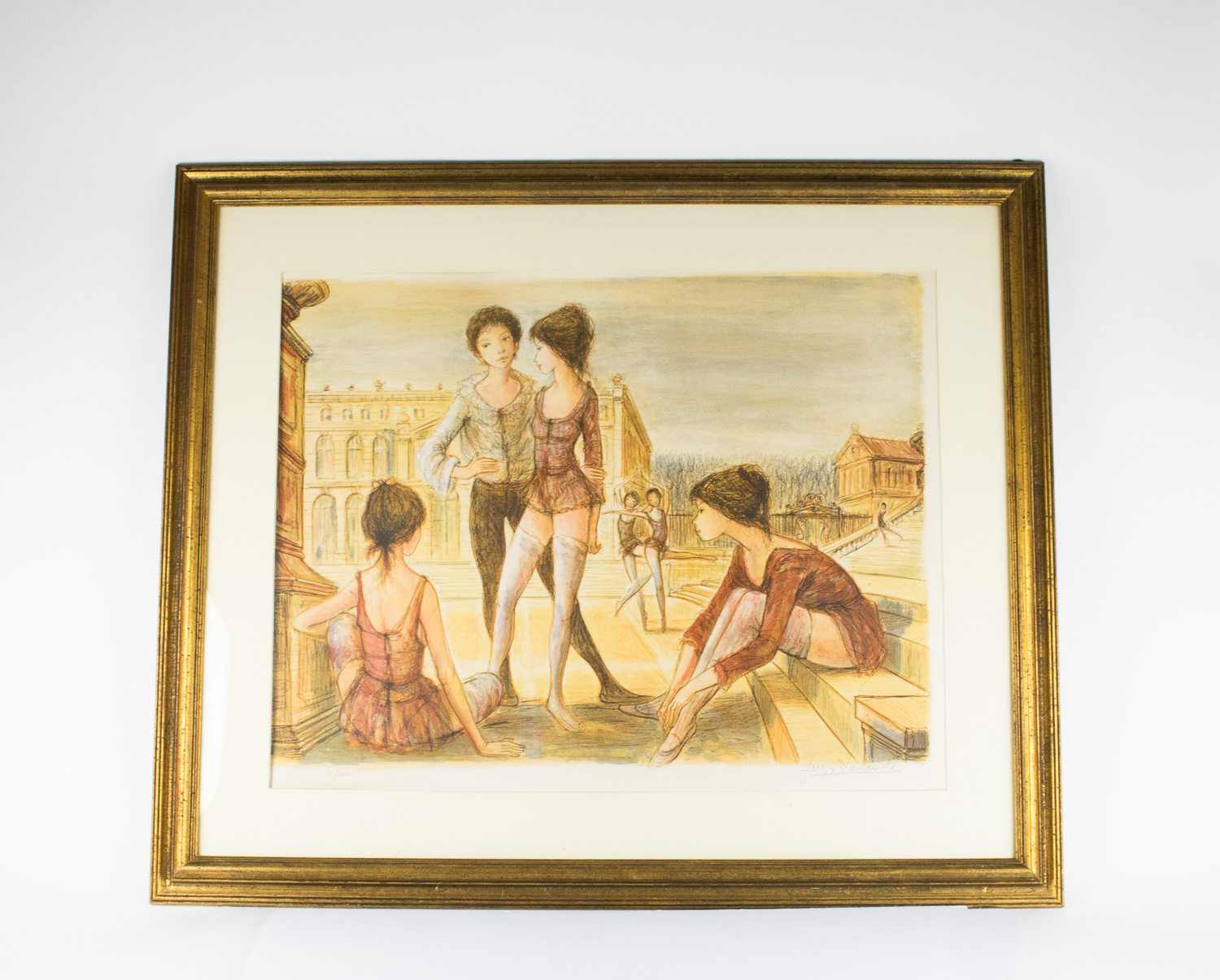 Signed and Numbered Jacques Lalande Lithograph