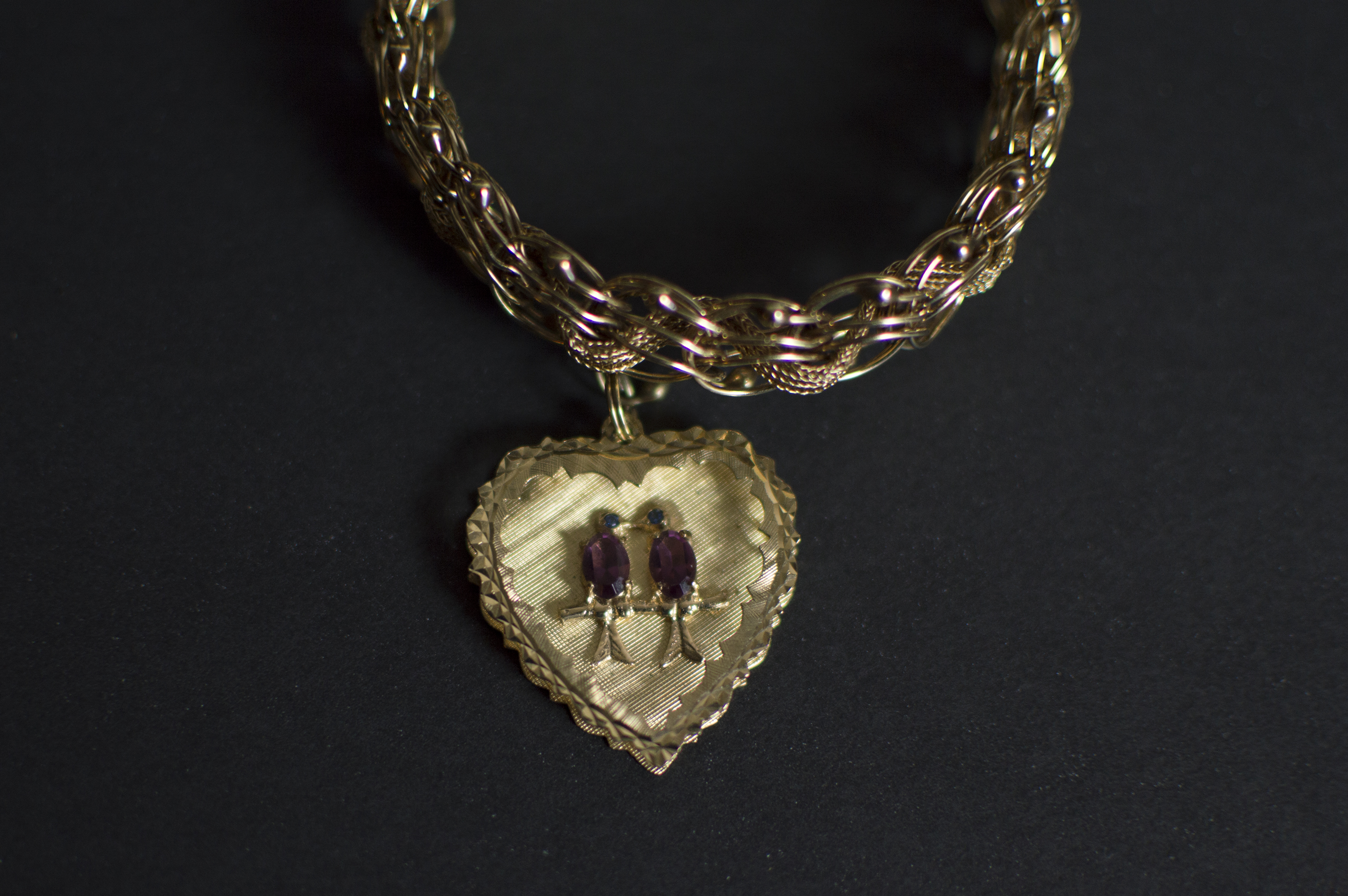 14k Yellow Gold Charm Bracelet