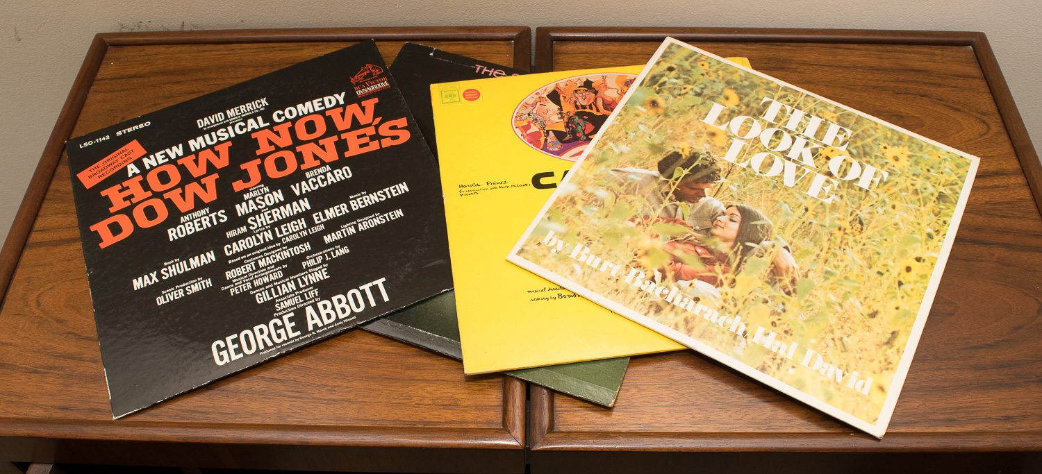 Vintage Panasonic Stereo Record Player and Storage Cabinet