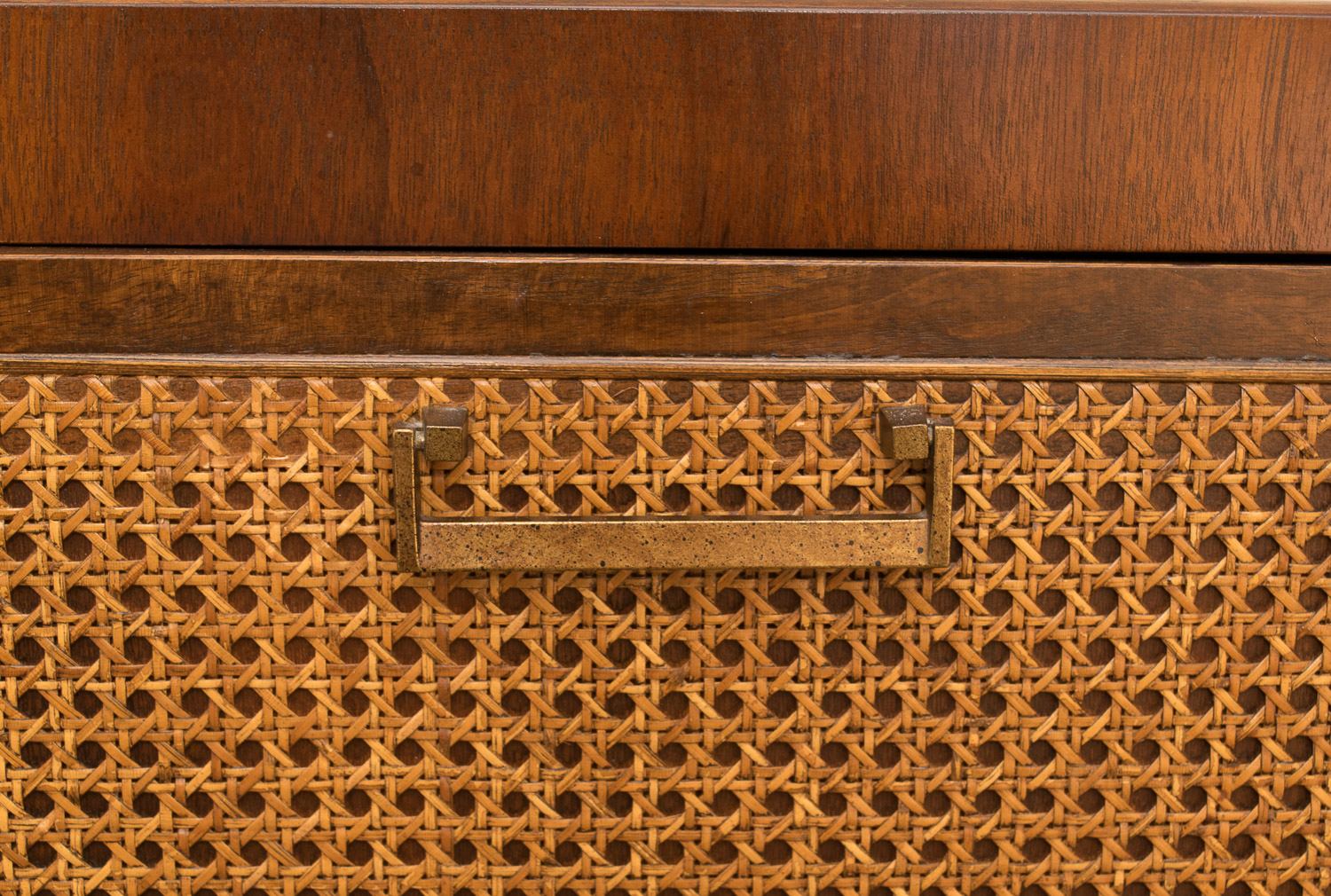 Vintage Panasonic Stereo Record Player and Storage Cabinet