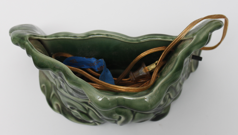 Vintage Art Nouveau Flamingo Lamp