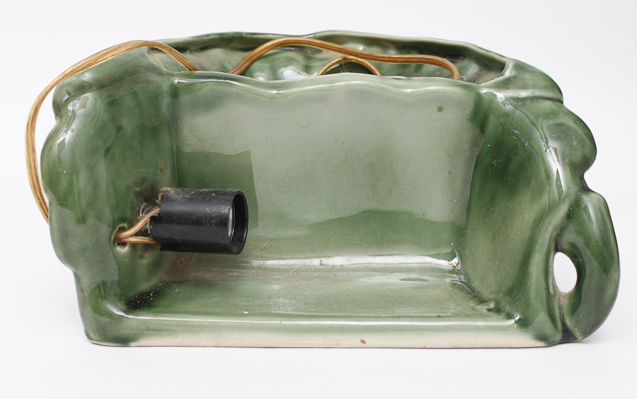 Vintage Art Nouveau Flamingo Lamp