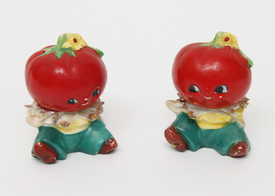 Vintage Ardalt Lenwile Tomato Salt and Pepper Shakers