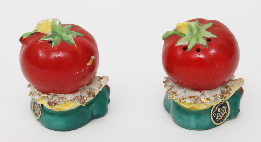 Vintage Ardalt Lenwile Tomato Salt and Pepper Shakers