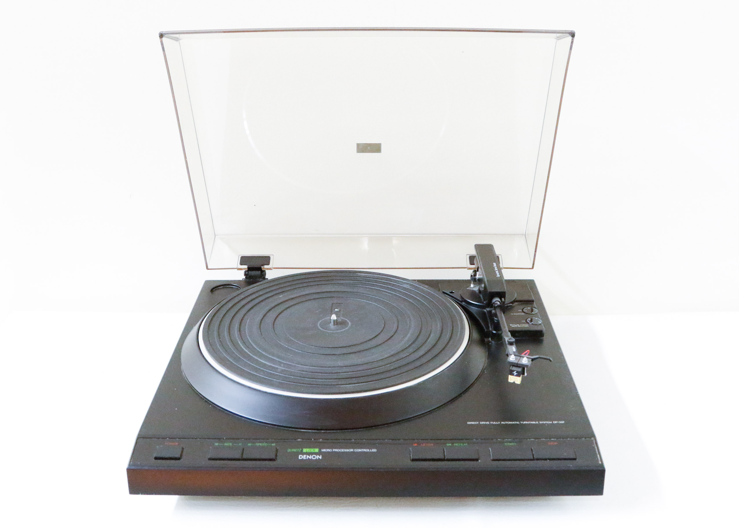 Vintage Denon DP-35F Turntable with Direct Drive