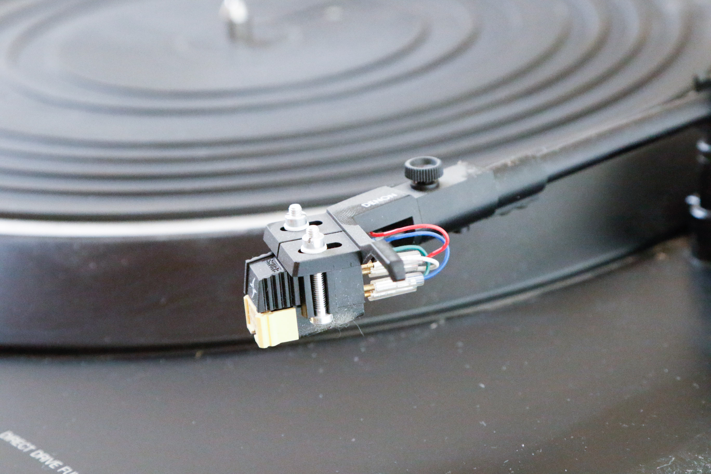 Vintage Denon DP-35F Turntable with Direct Drive