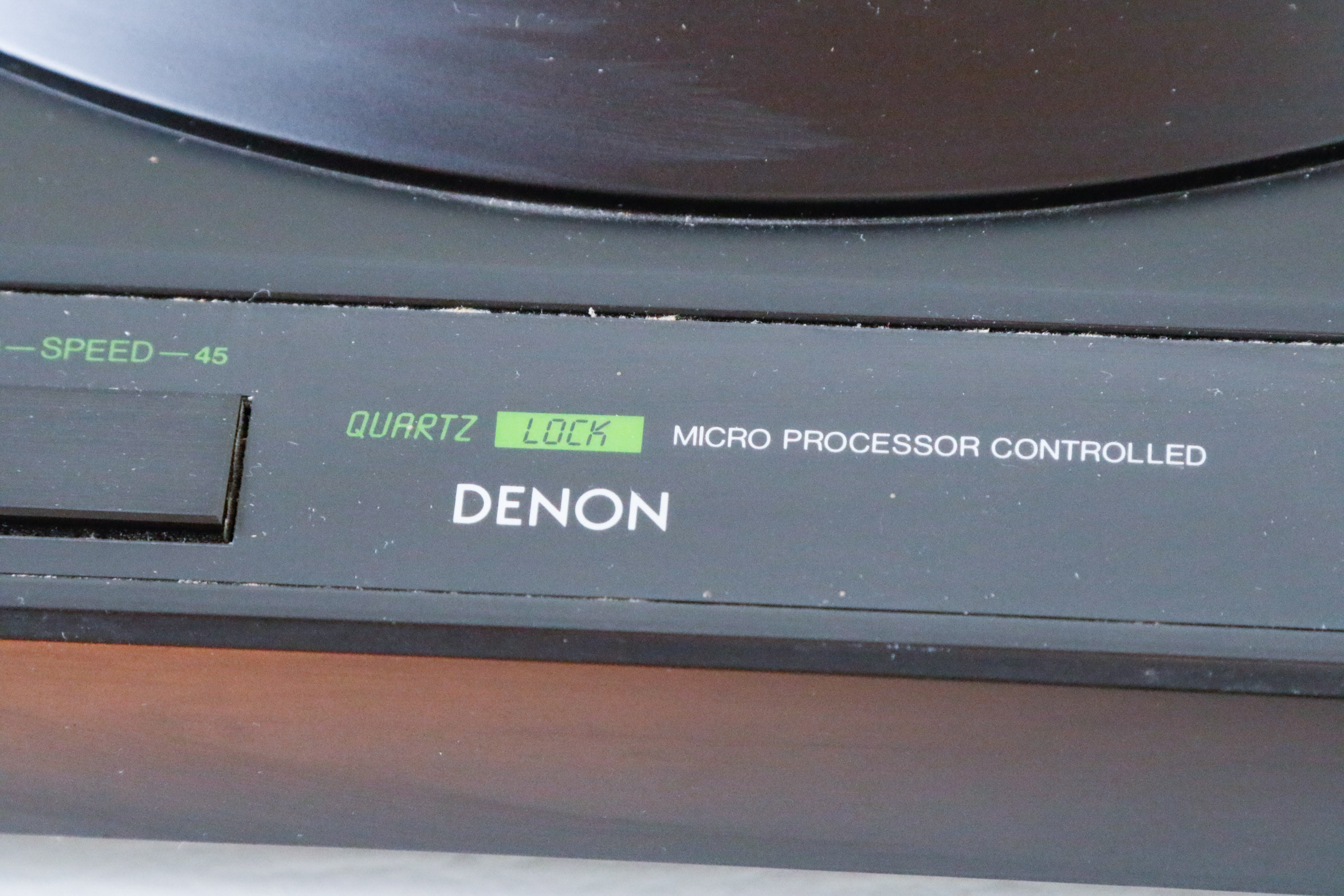 Vintage Denon DP-35F Turntable with Direct Drive