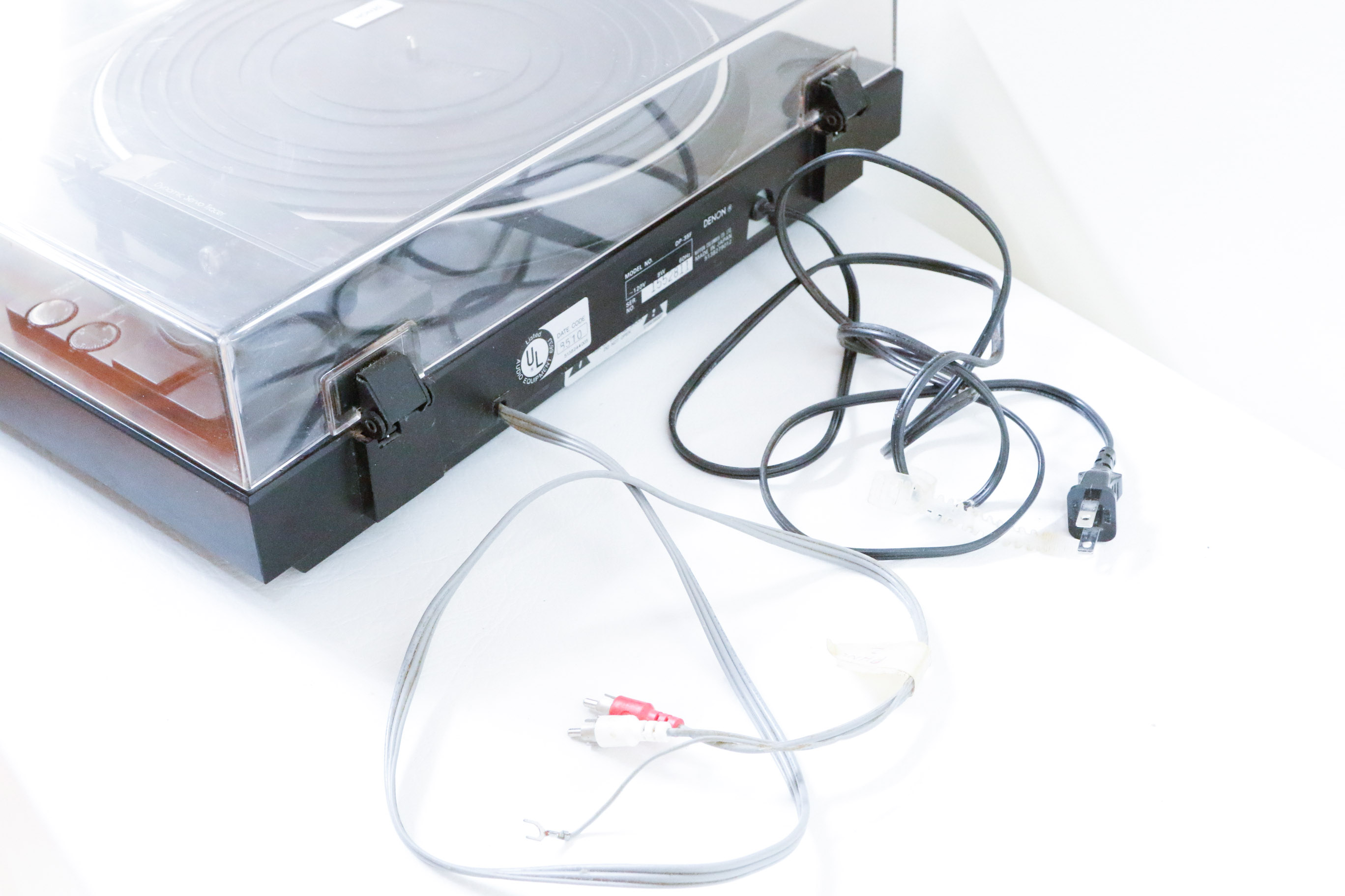 Vintage Denon DP-35F Turntable with Direct Drive