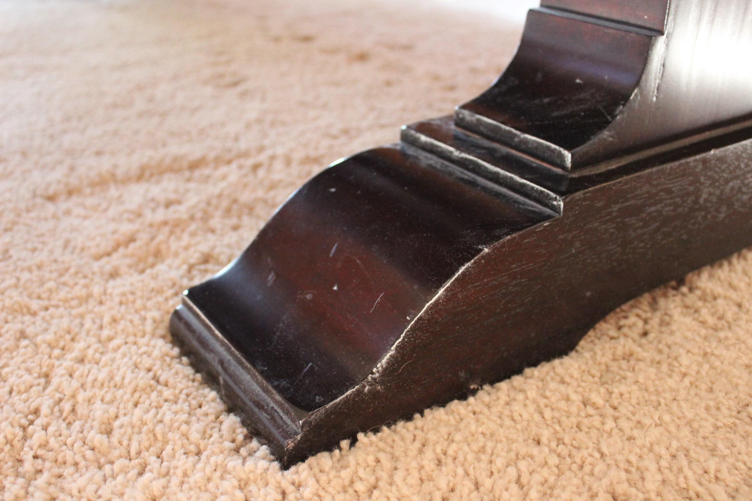 Pottery Barn Mahogany Trestle Table