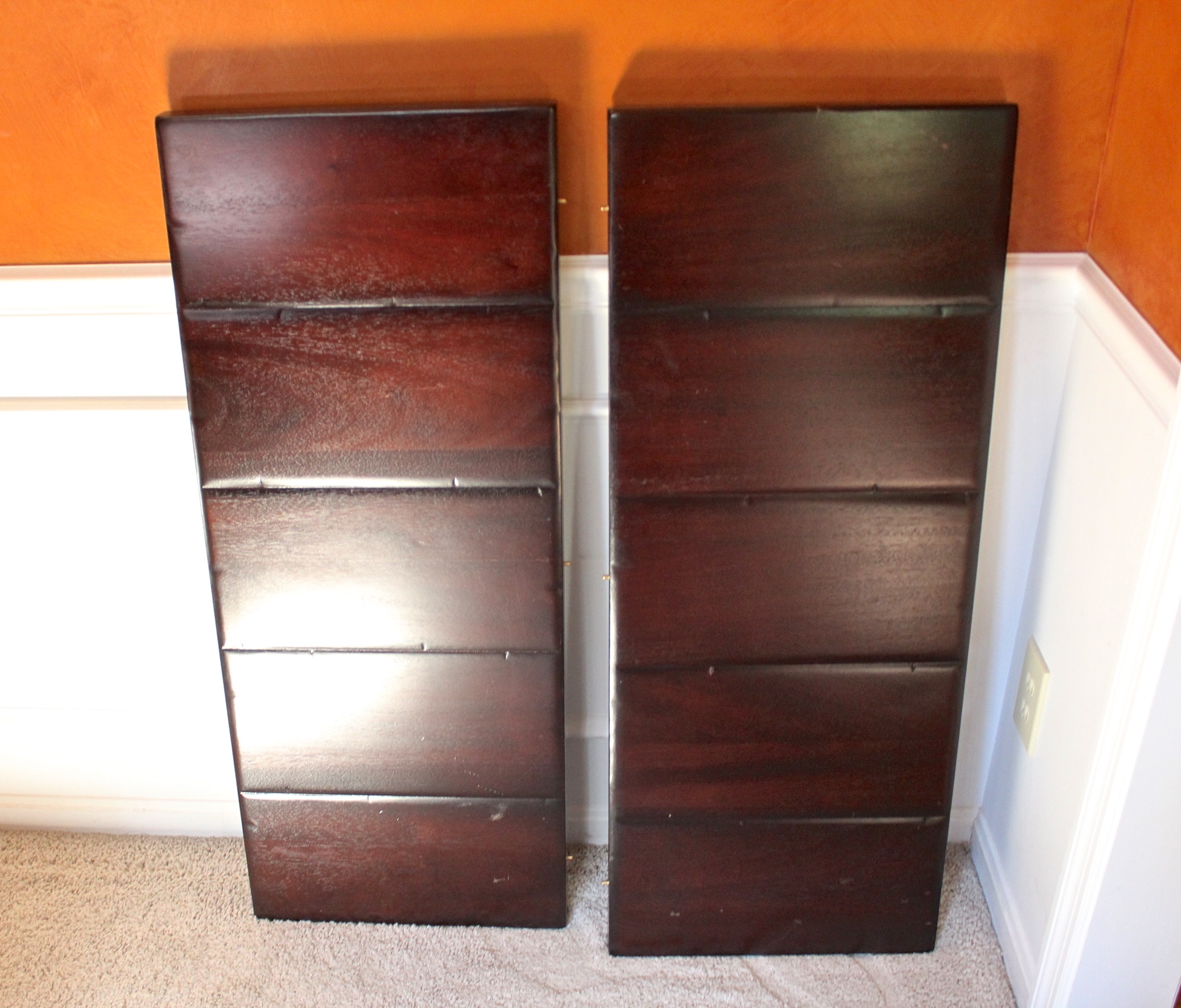 Pottery Barn Mahogany Trestle Table