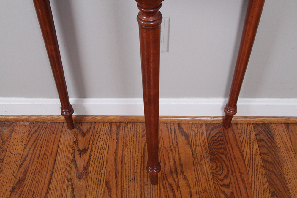 Cherry Half Moon Foyer Table