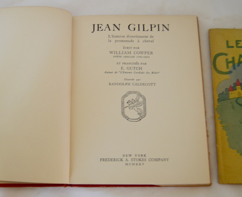 Vintage German & French Books