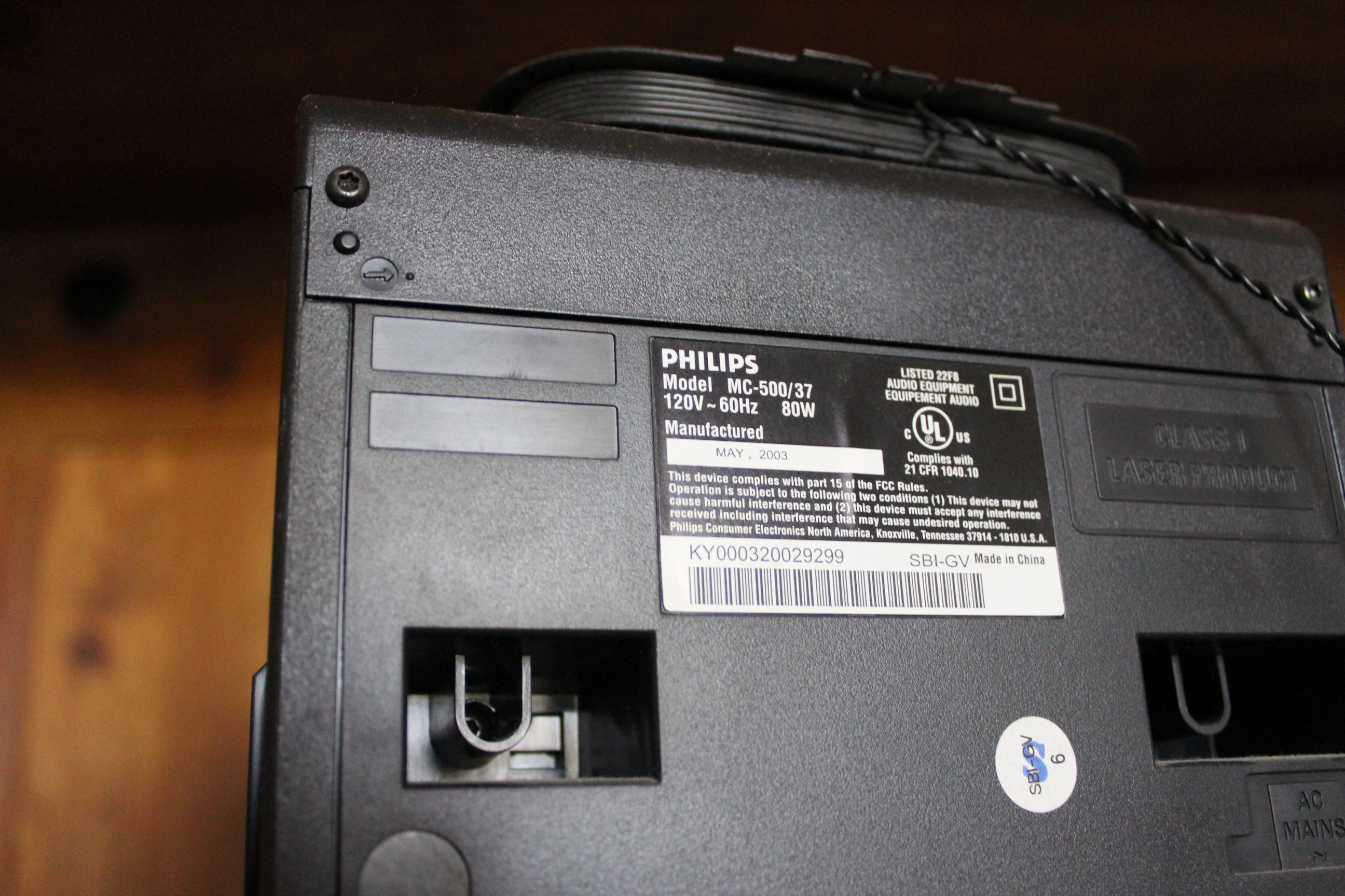 Philips MC-500 Micro Hi-Fi System