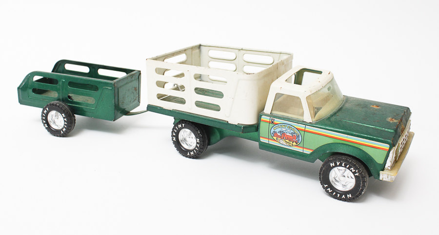 Vintage Nylint Farms Toy Trucks