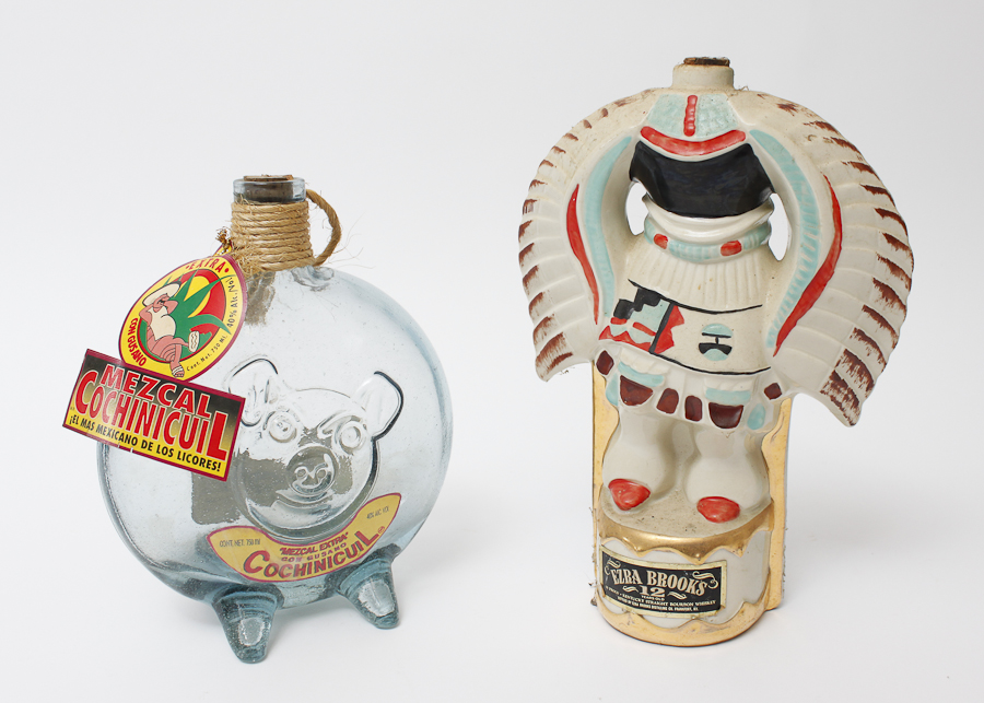 Two Vintage Decanters