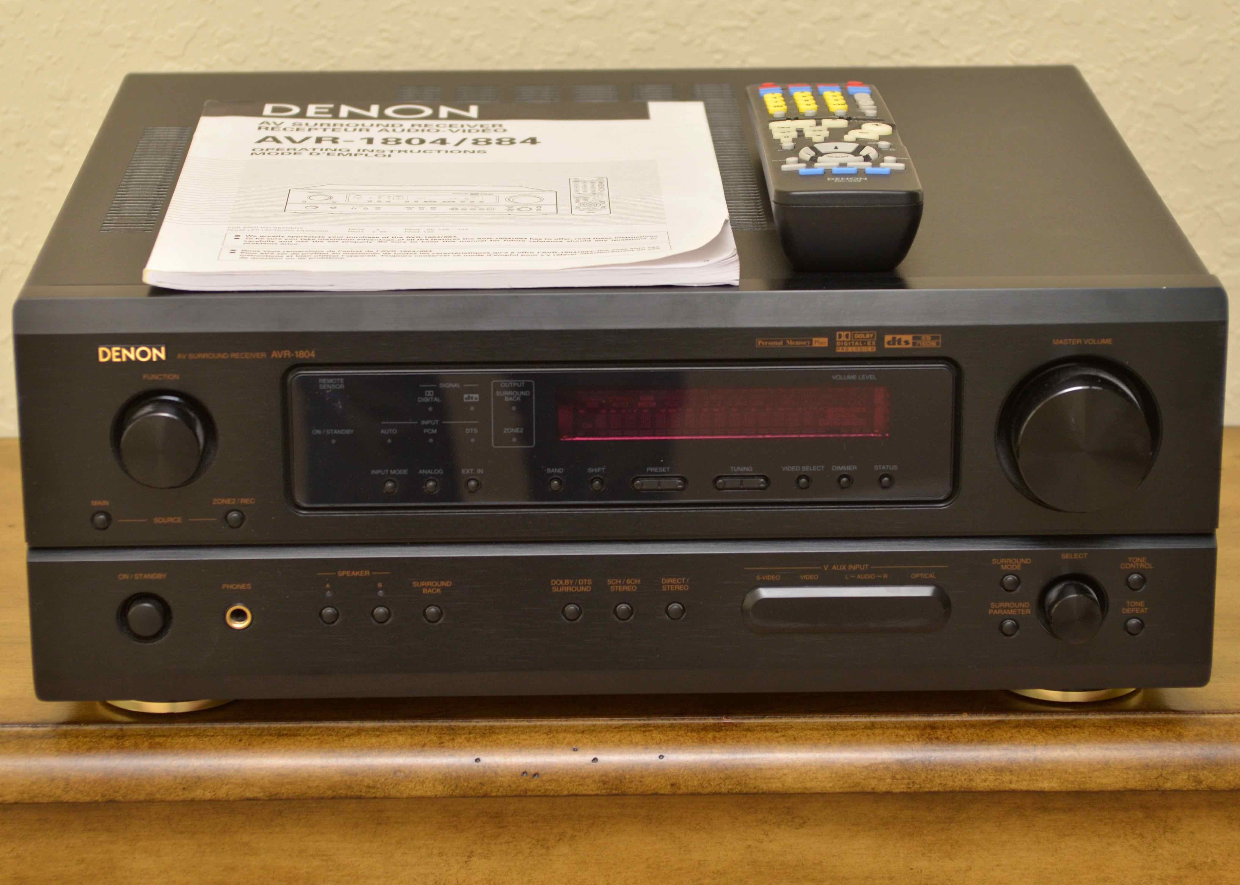Denon AV Surround Receiver