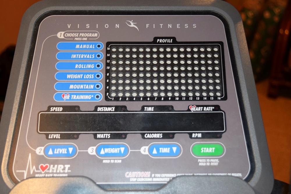 Vision Fitness X6200 Elliptical Cross-Trainer