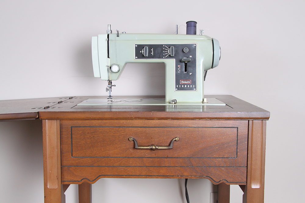 Sears Kenmore Sewing Machine Table