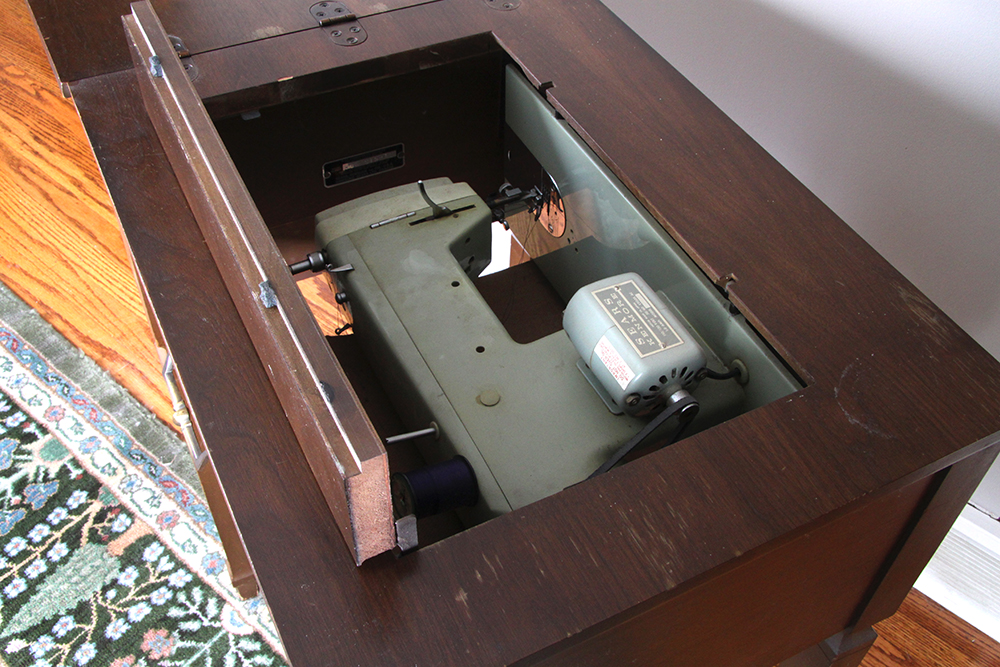 Sears Kenmore Sewing Machine Table