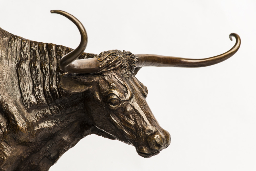 Richard A. Myer Cast Bronze "Fresh Brand" Sculpture