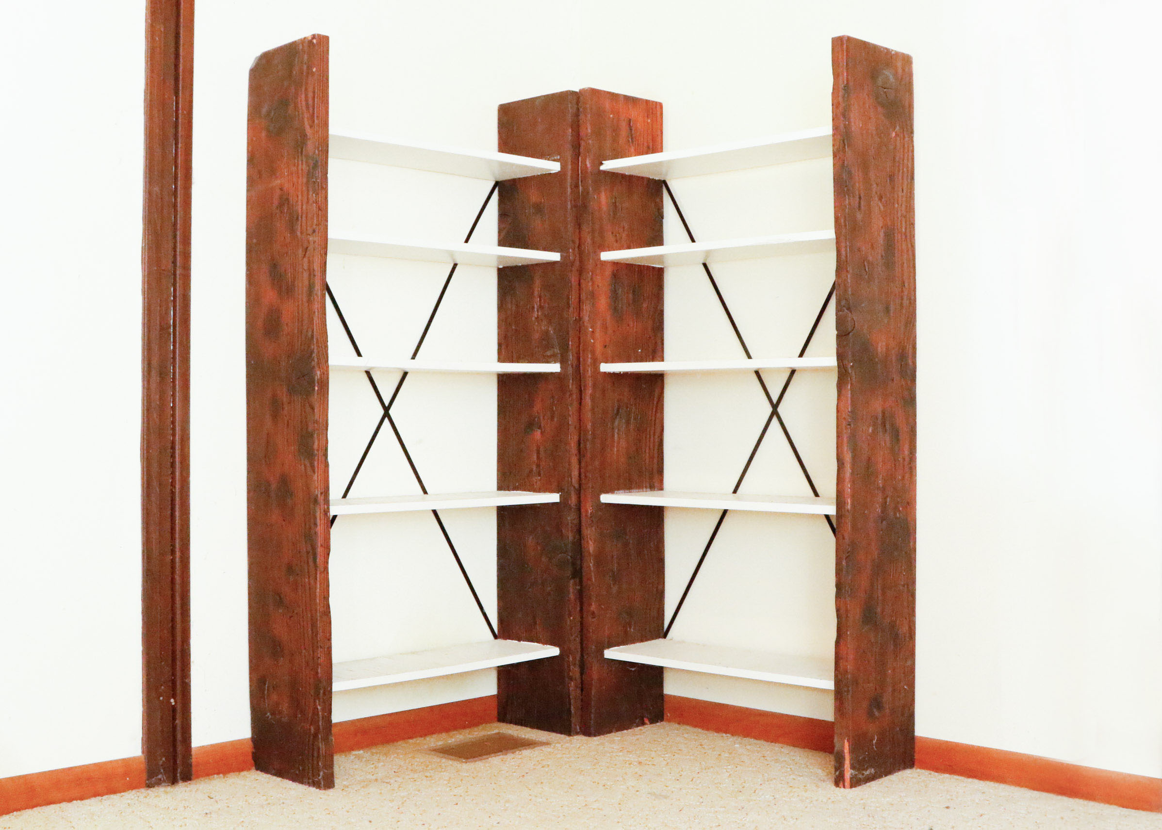 Pair of Hand Crafted Bookcases