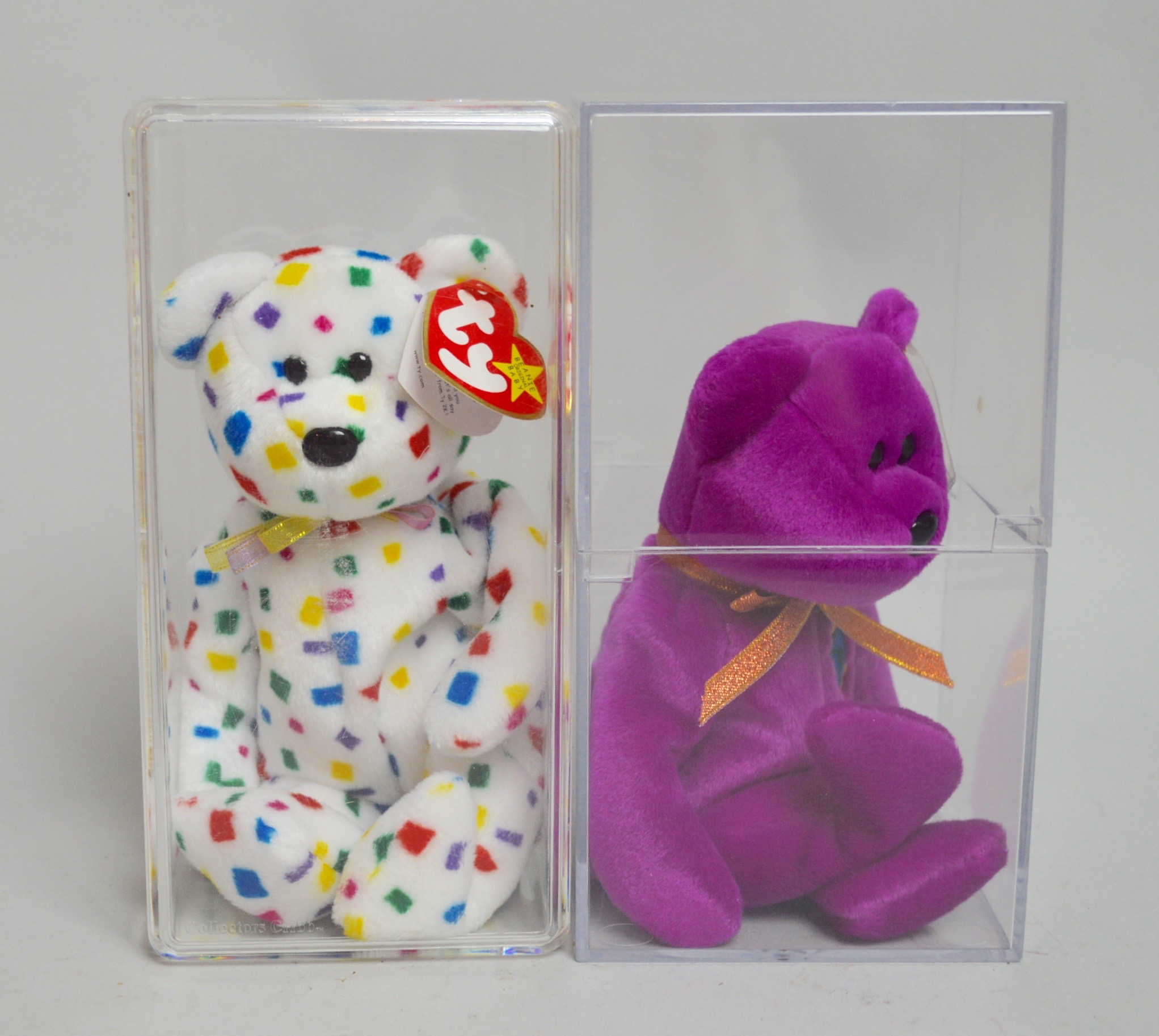Beanie Baby Collectibles in Plastic Cases