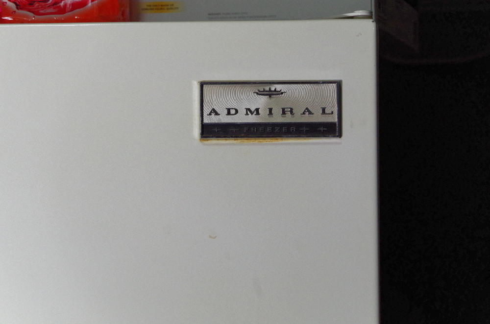 Vintage Admiral Upright Freezer