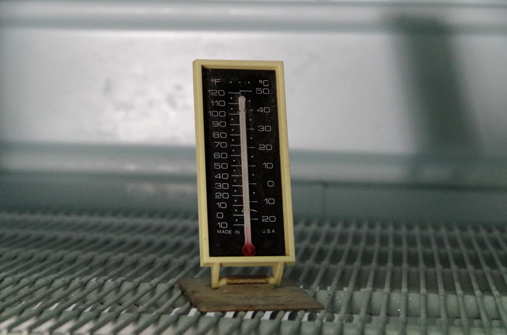 Vintage Admiral Upright Freezer