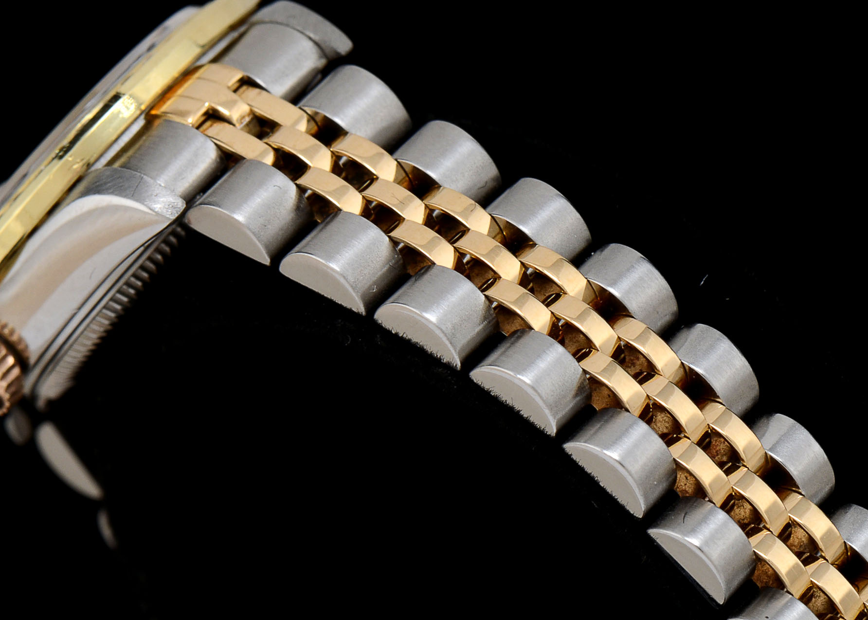 Ladies Rolex Datejust 18k Gold YG.SS 69173 Diamond Bezel and Dial