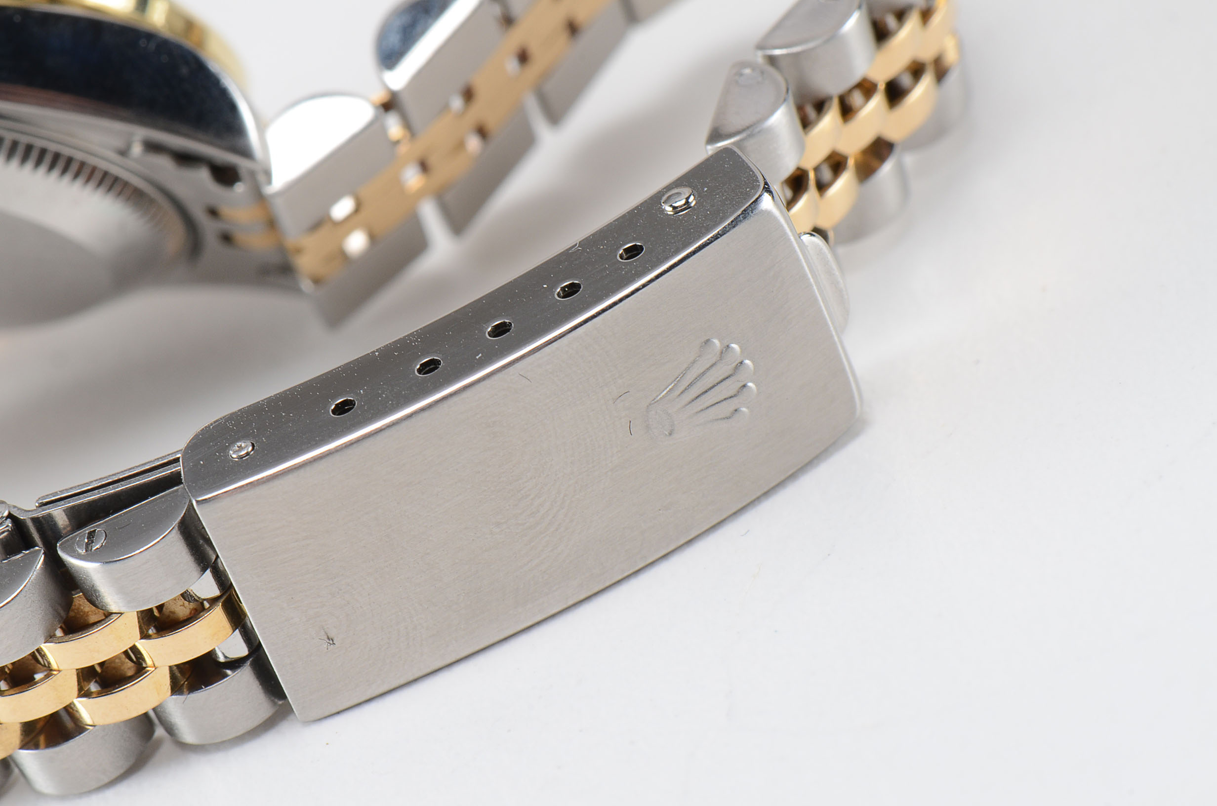 Ladies Rolex Datejust 18k Gold YG.SS 69173 Diamond Bezel and Dial