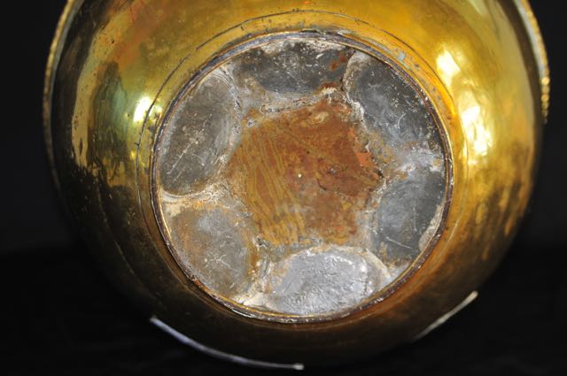 Vintage Round Metal Milk Pot