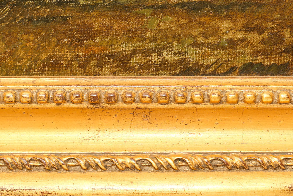 19th Century Painting of English Racehorses