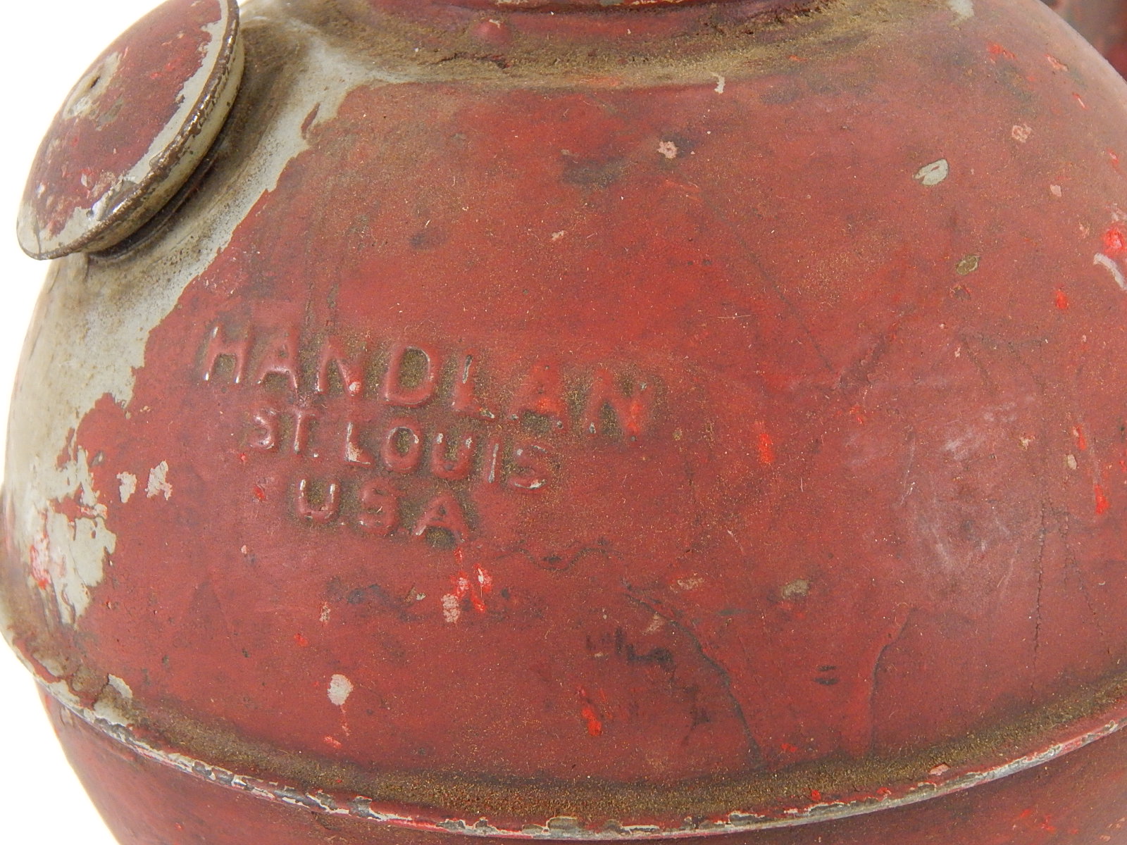 Antique Handlan Smudge Pot Road or Railroad Flare