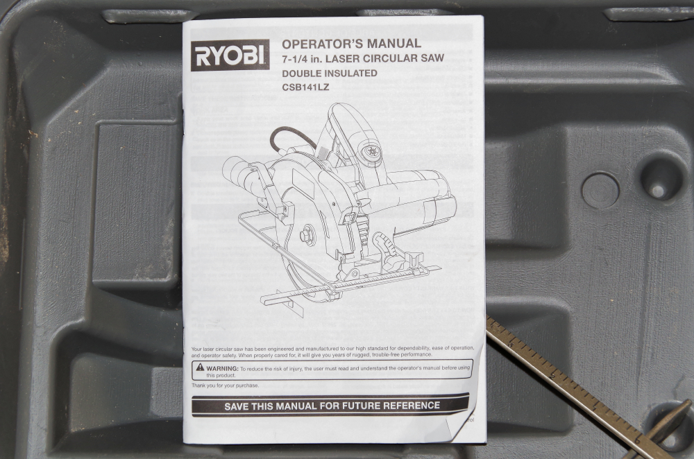 Ryobi Circular Saw with Case
