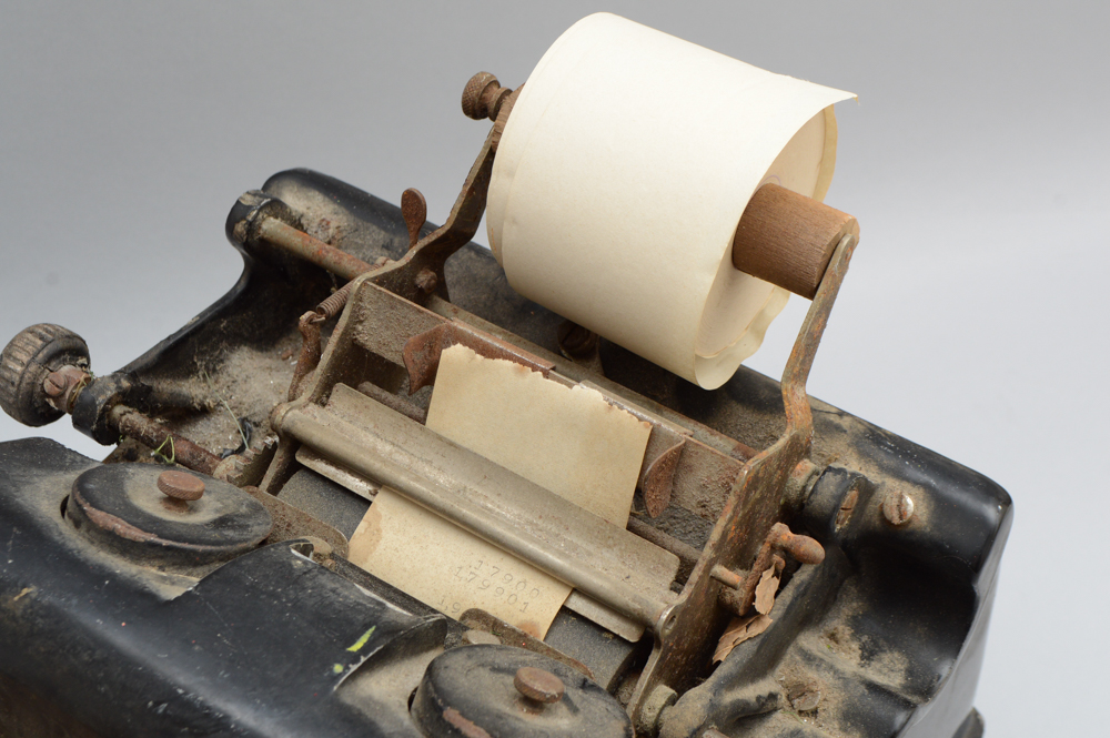 Antique Burroughs Manual Adding Machine