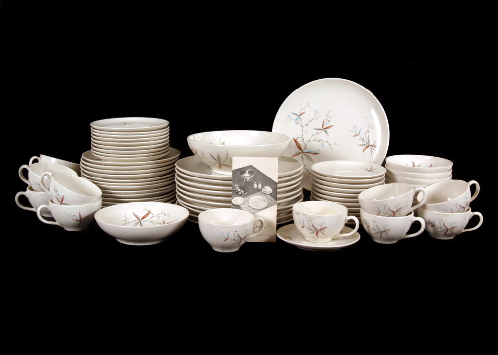 Vintage Carefree True China by Syracuse "Finesse" China Set