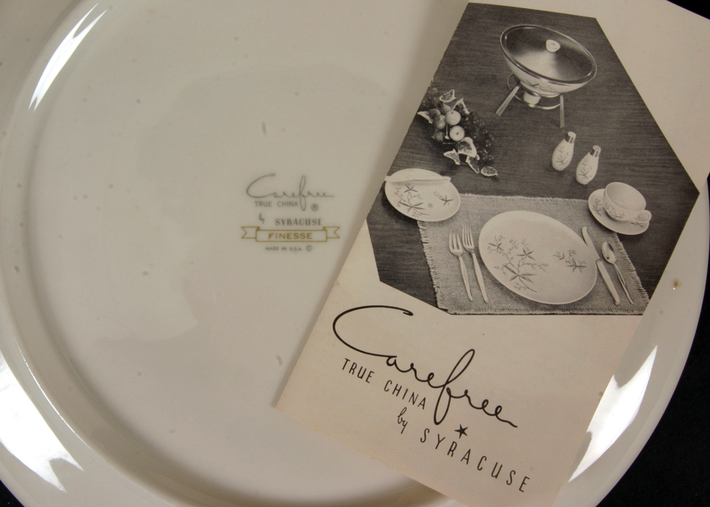 Vintage Carefree True China by Syracuse "Finesse" China Set