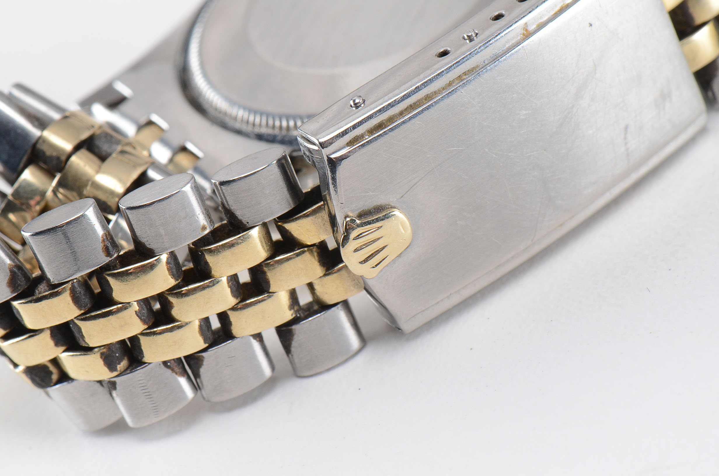 Men's Vintage Rolex 14K Yellow Gold and Stainless Steel Watch