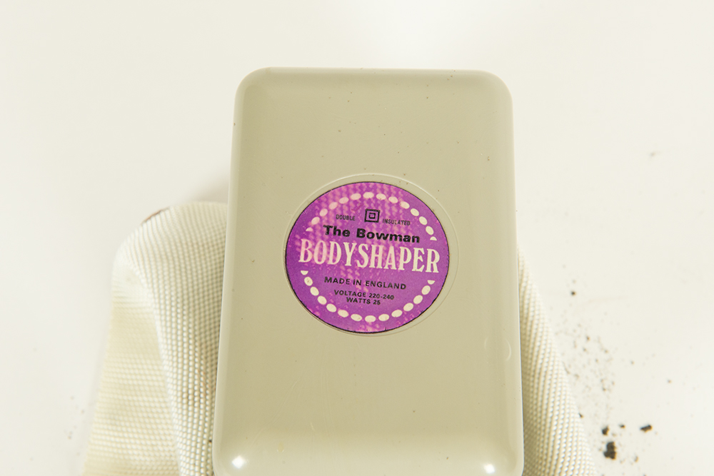 Two Vintage Hair Dryers Bowman Body Shaper