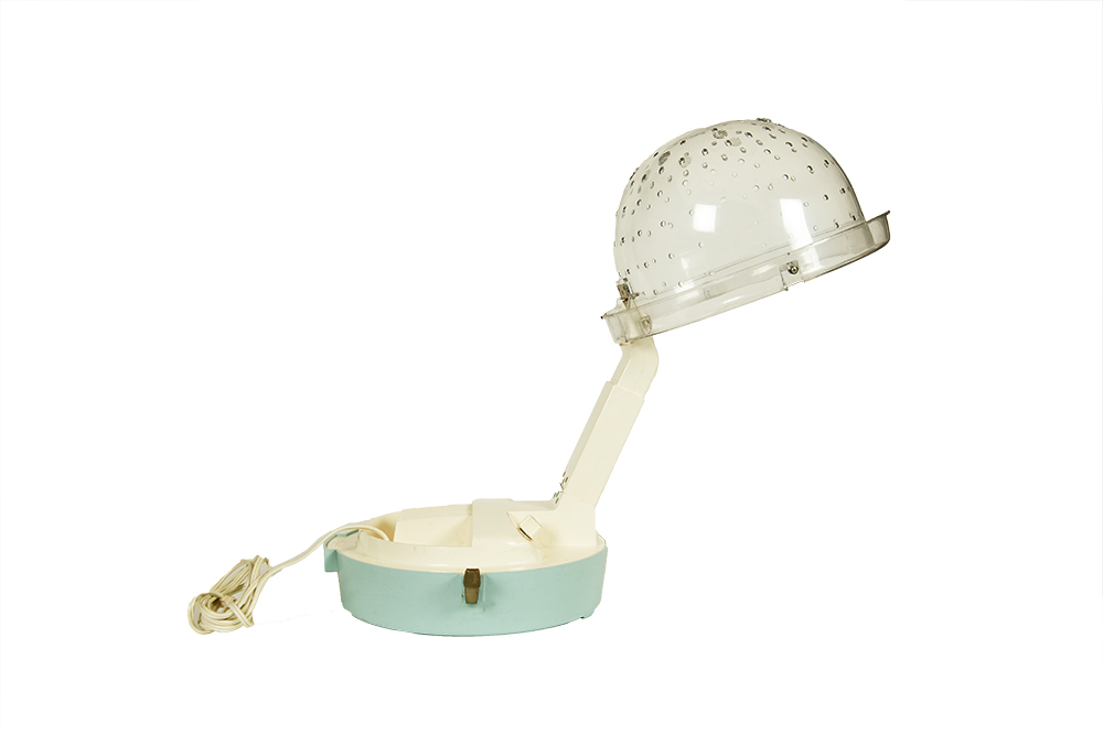 Two Vintage Hair Dryers Bowman Body Shaper