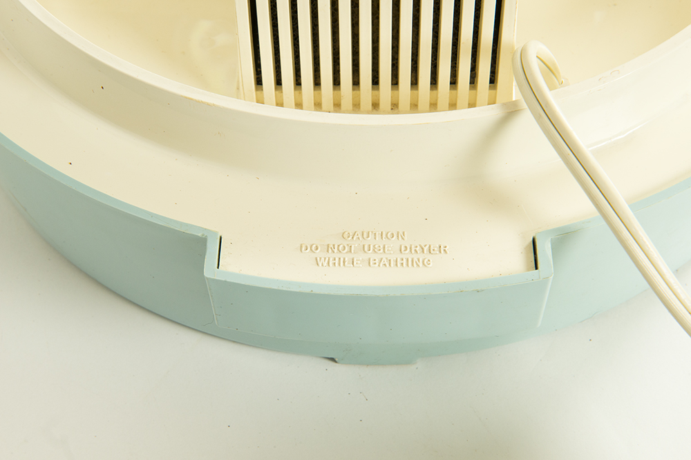 Two Vintage Hair Dryers Bowman Body Shaper