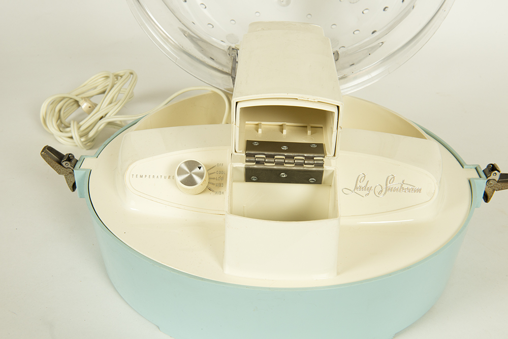 Two Vintage Hair Dryers Bowman Body Shaper