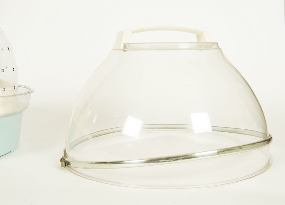 Two Vintage Hair Dryers Bowman Body Shaper