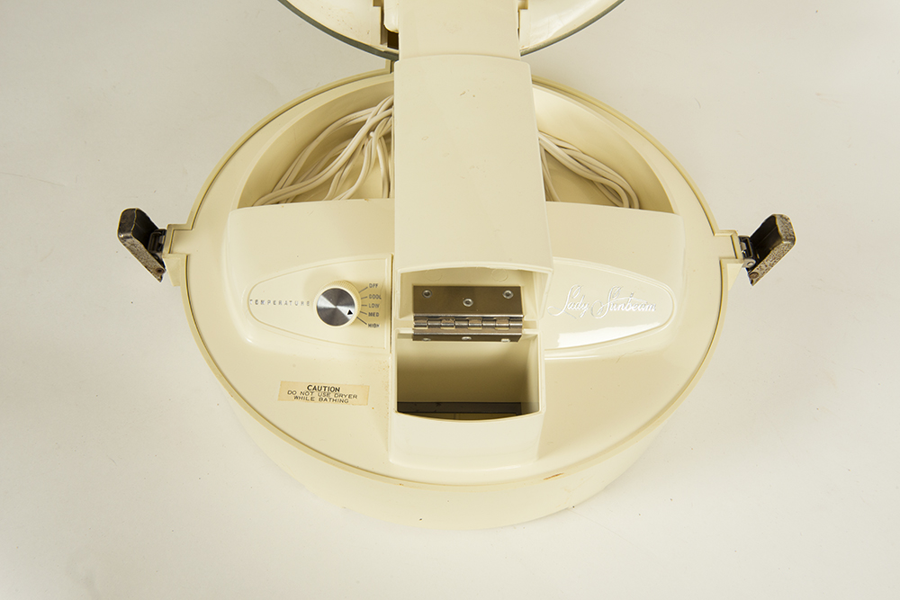 Two Vintage Hair Dryers Bowman Body Shaper