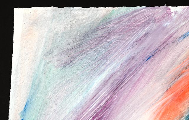 Original Jack Meanwell Abstract Landscape Acrylic Painting