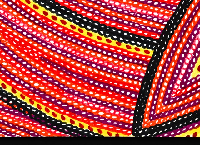 Original Margaret Wenstrup Abstract Marker Drawing