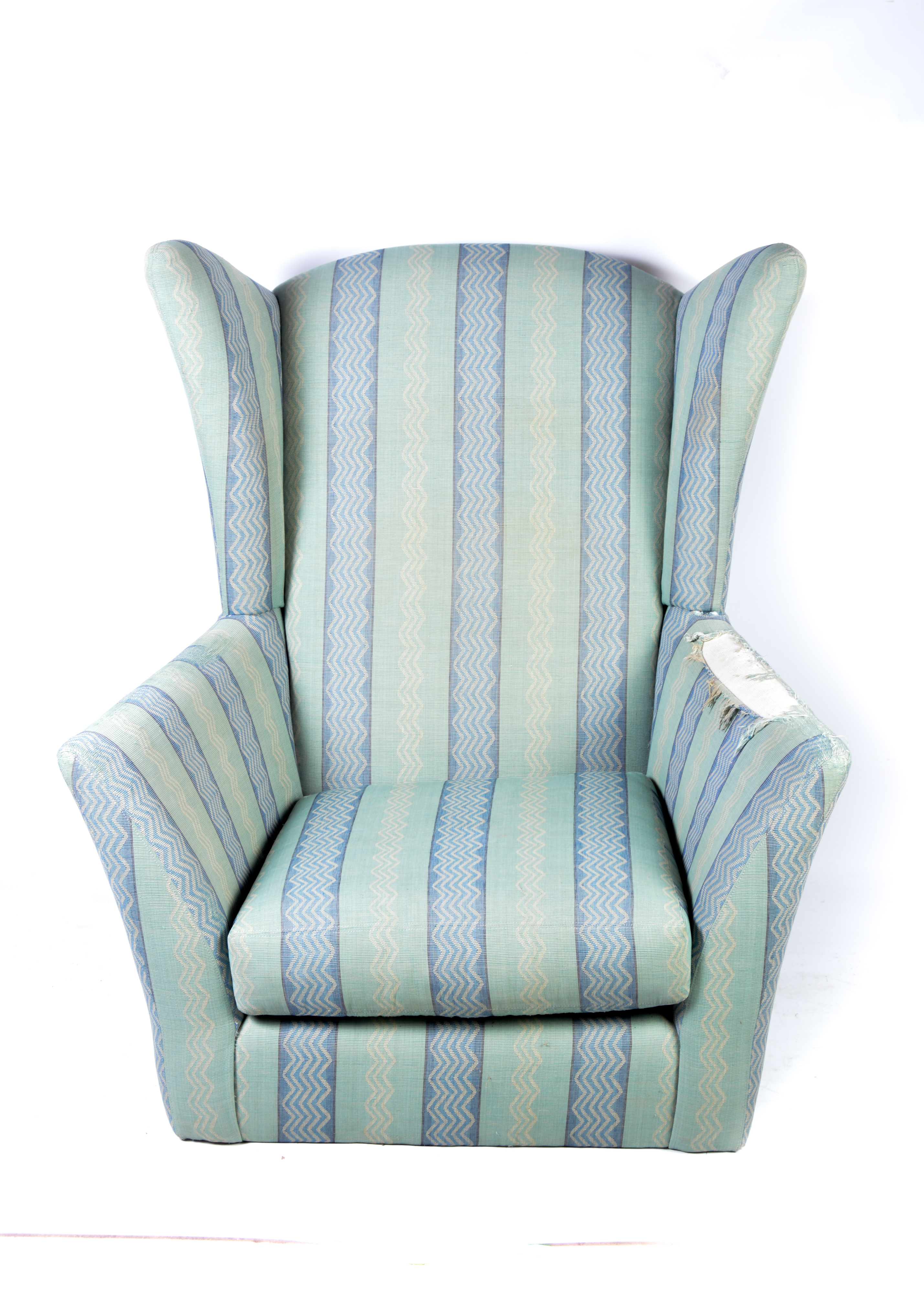 Project Larry Laslo for Directional Wingback Chair with Ottoman