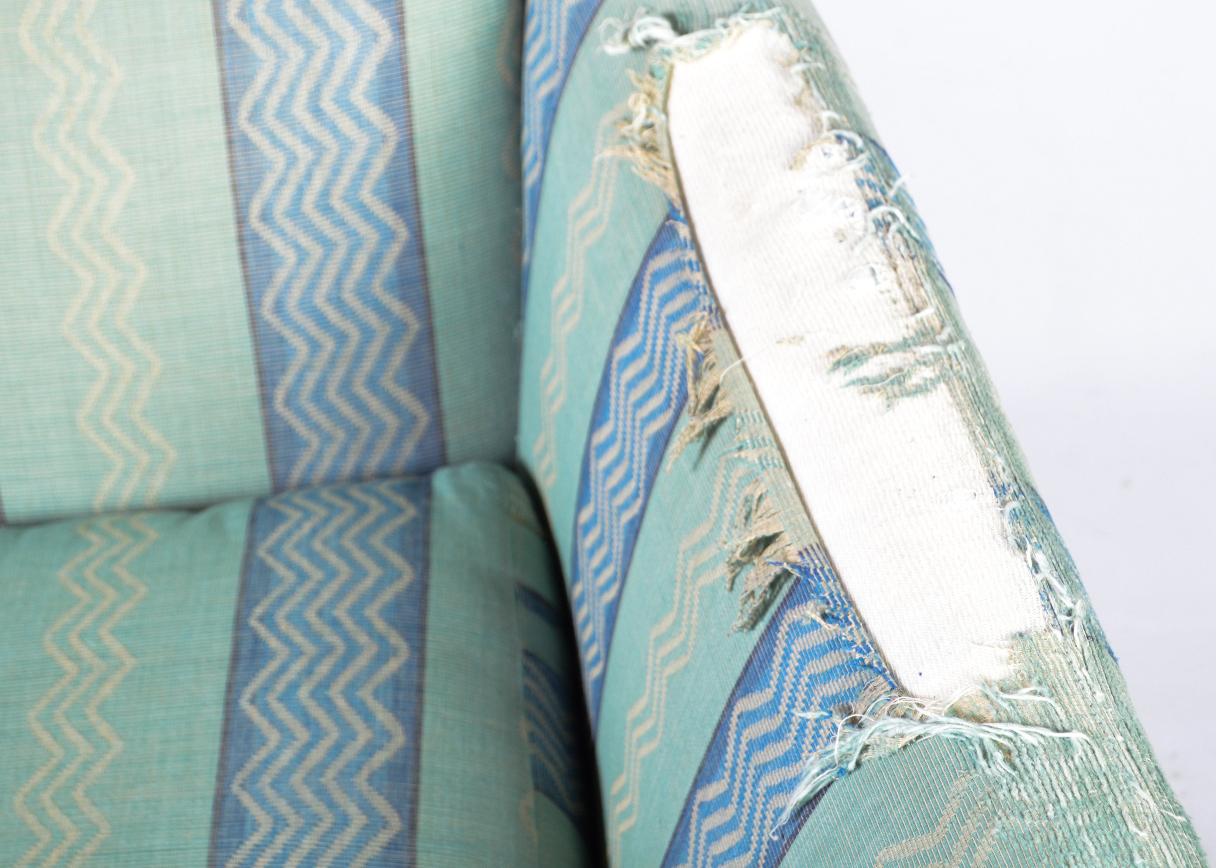 Project Larry Laslo for Directional Wingback Chair with Ottoman